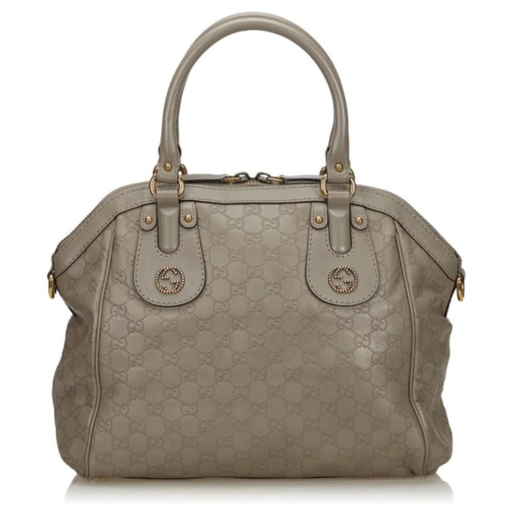 Authentic Gucci Guccissima Leather Bag Satchel Crossbody Luxury Handbag